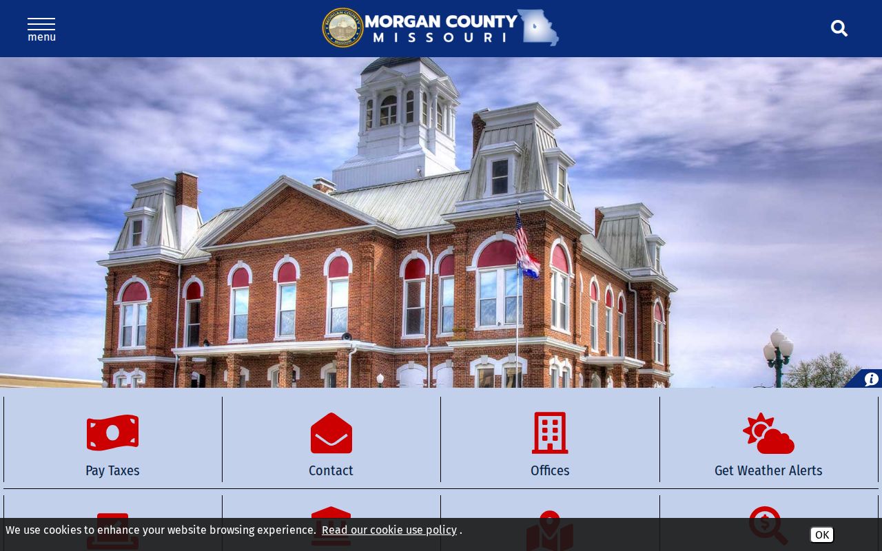 Morgan County criminal history government records page